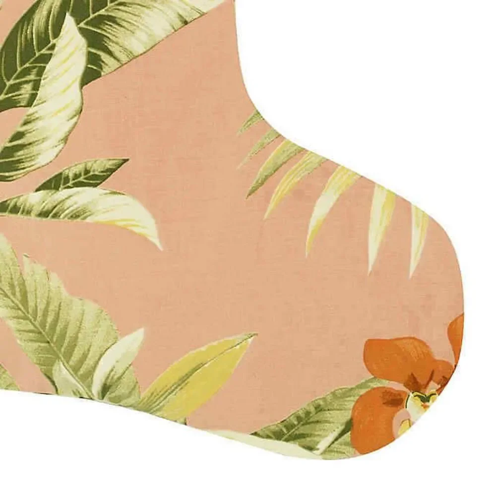 Tommy Bahama Christmas Stocking Siesta Key Cantaloupe Pink Beach House Tropical